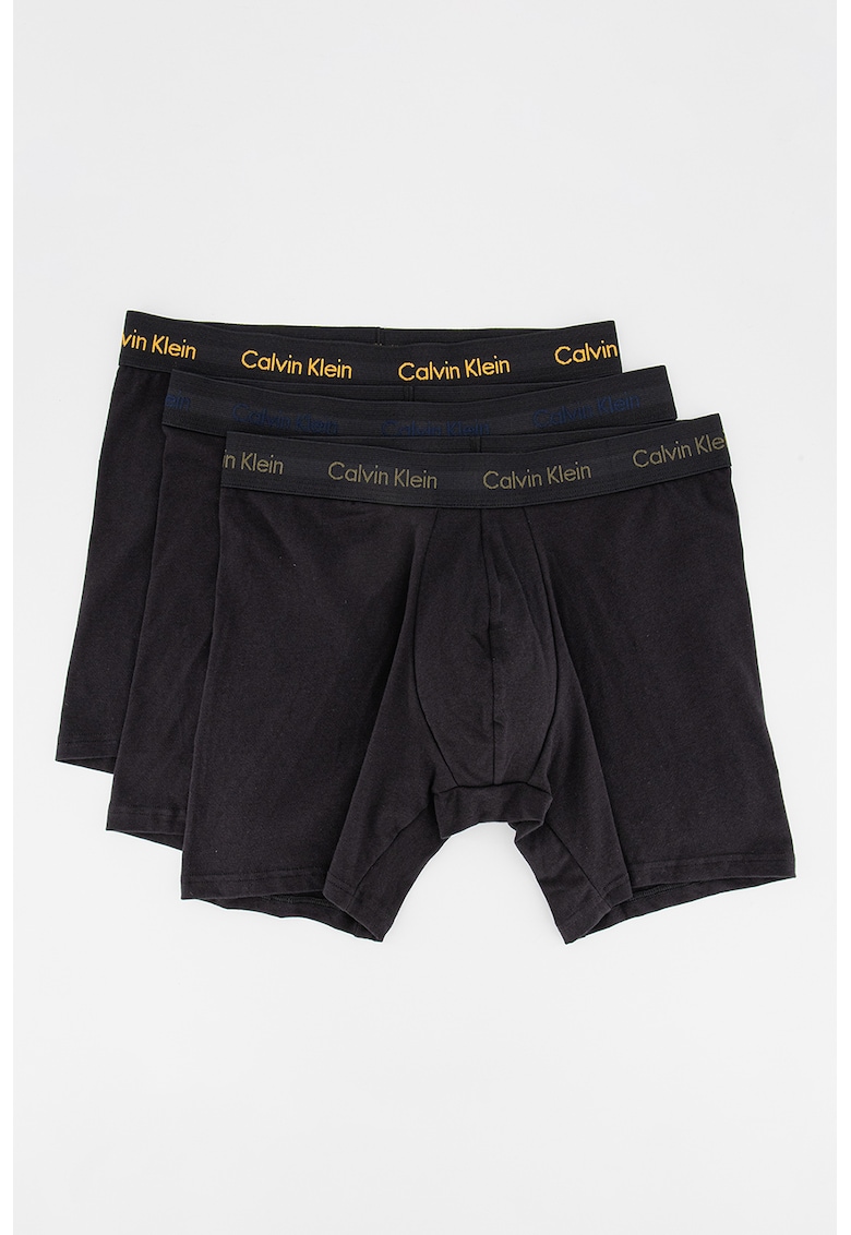 Боксерки с лого на талията - 3 чифта CALVIN KLEIN