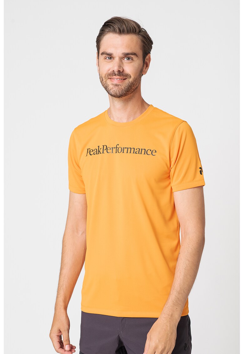 Tricou cu imprimeu logo pentru fitness