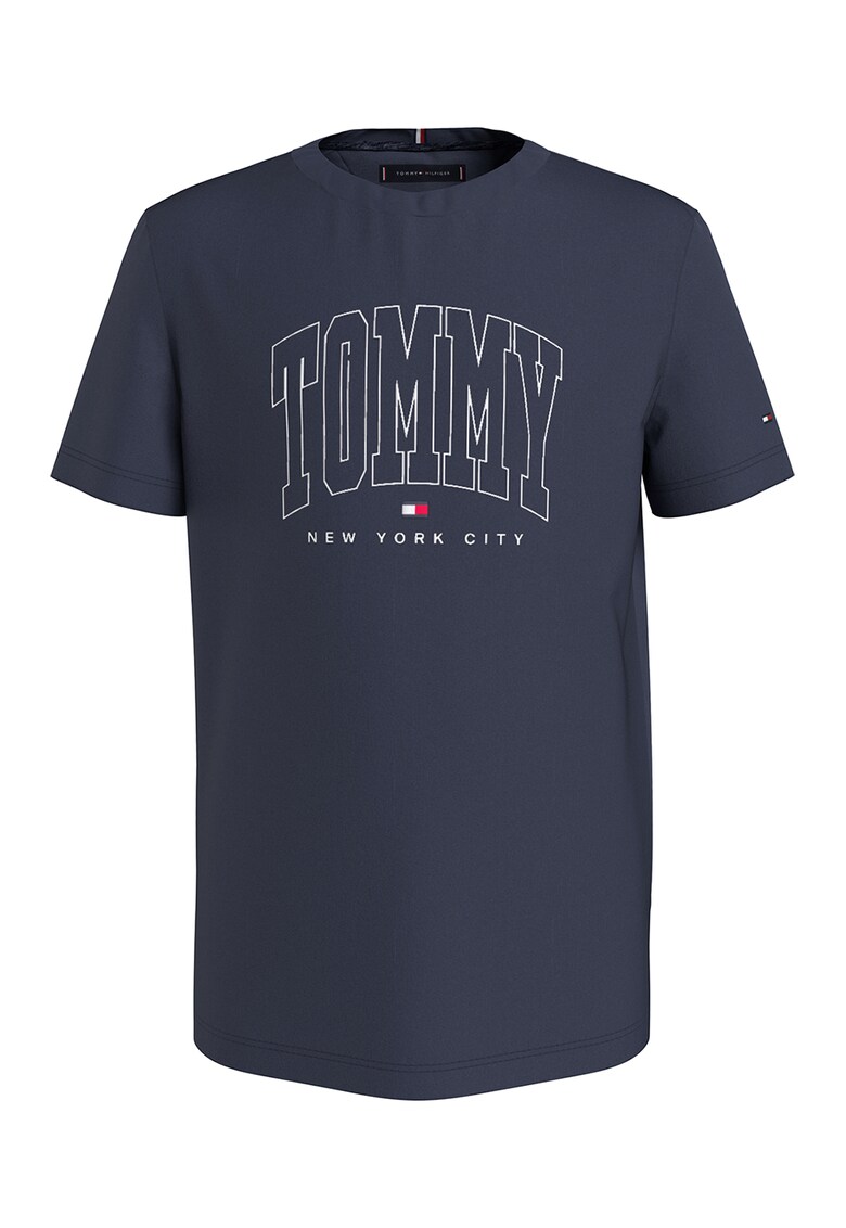 Тениска от органичен памук с лого Tommy Hilfiger