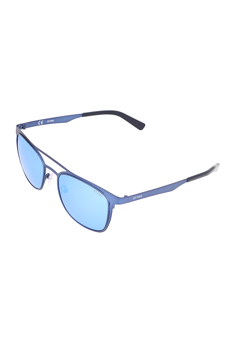 Ochelari de soare aviator unisex cu rama metalica