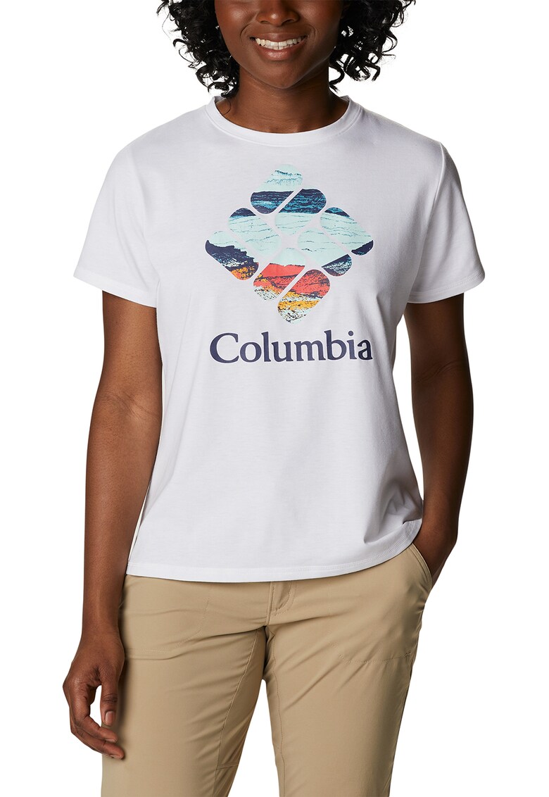 Tricou cu imprimeu pentru drumetii si trekking Sun Trek™ Columbia imagine noua