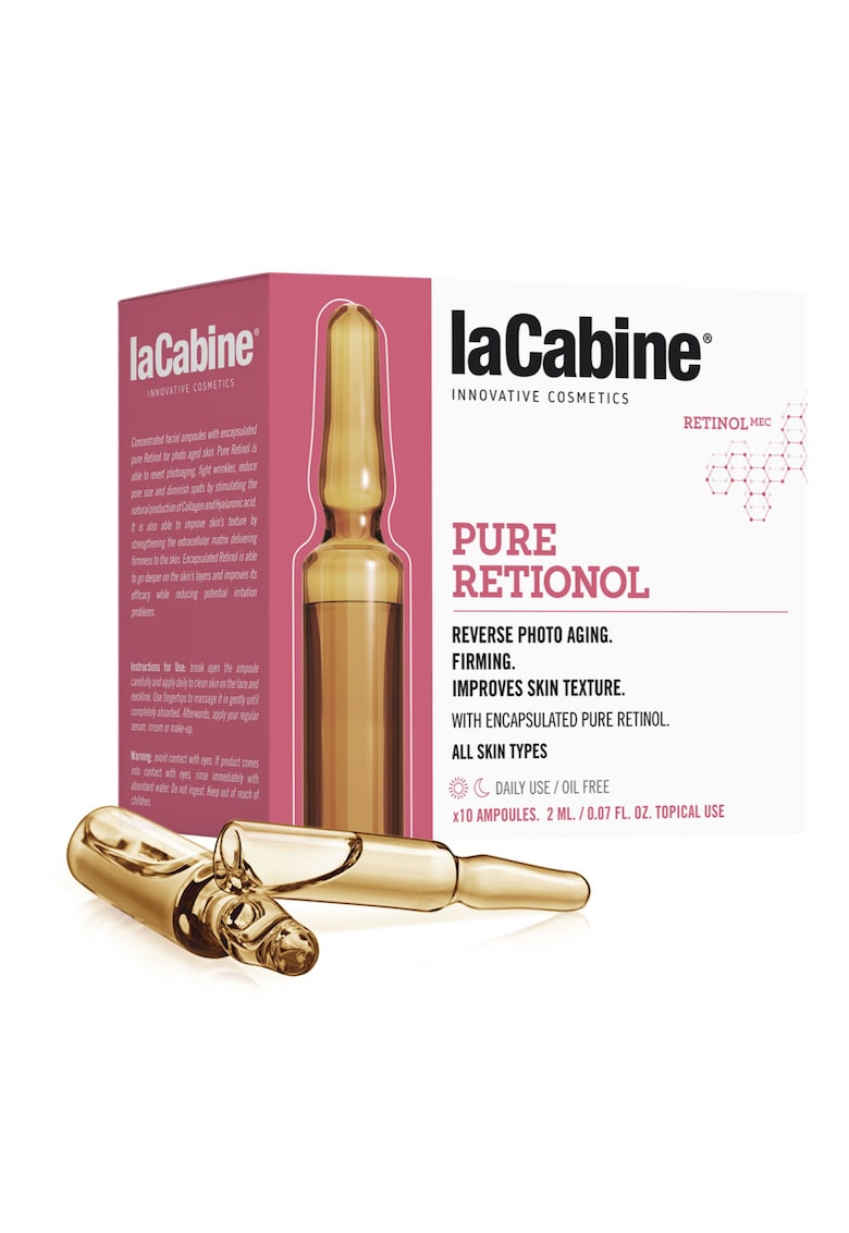 Set 10 fiole LaCabine PURE RETIONOL - 10x2 ml