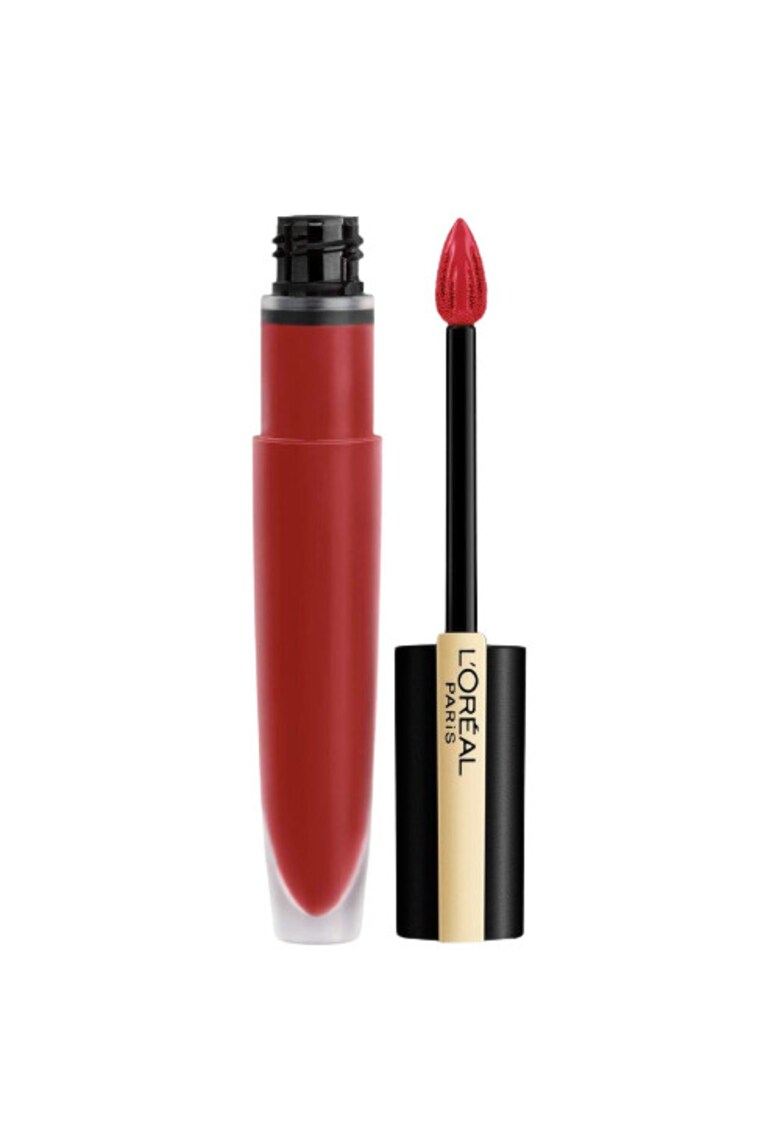 Ruj lichid cu textura ultra-usoara - L’oreal Paris ROUGE SIGNATURE - 136 inspired - 7 ml