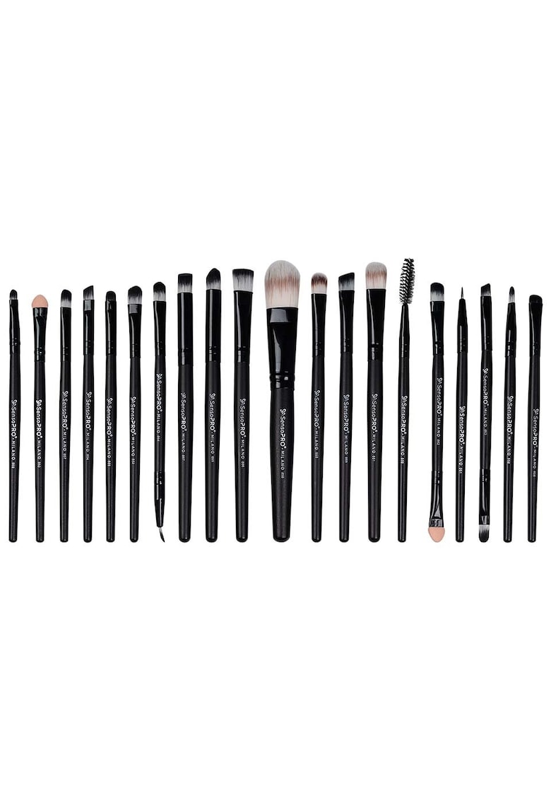 Set 20 pensule machiaj -  Black