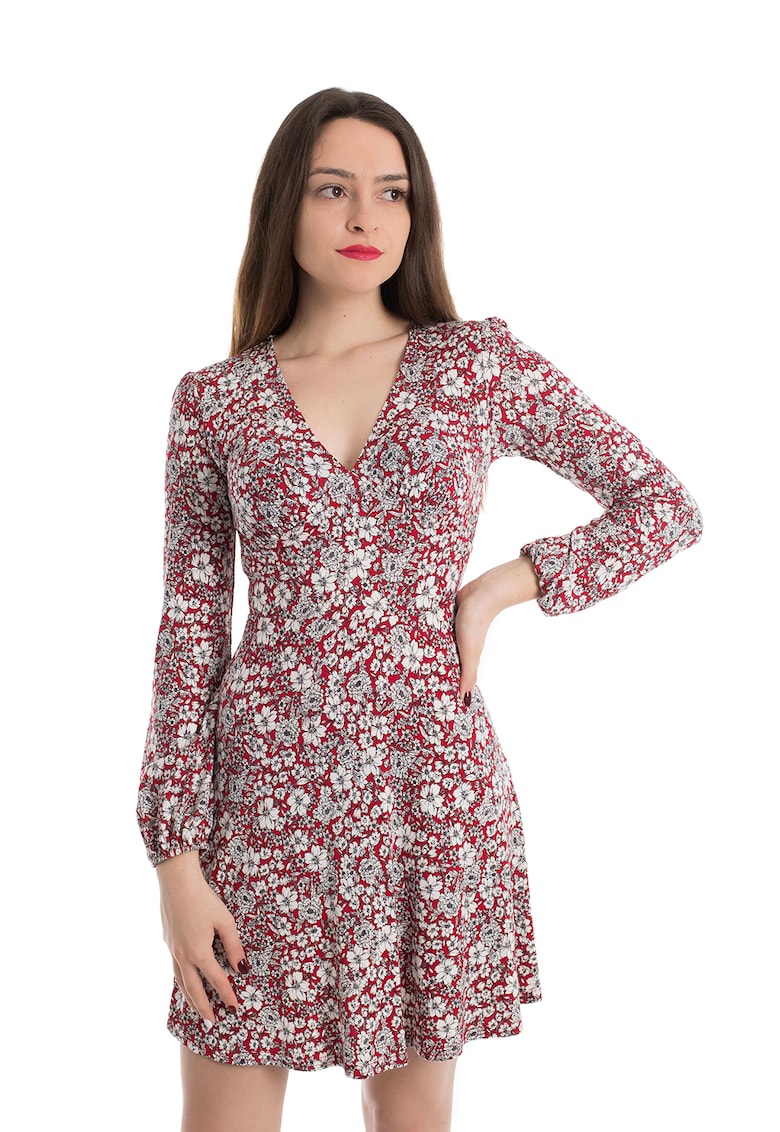 Rochie mini cu model floral Betty