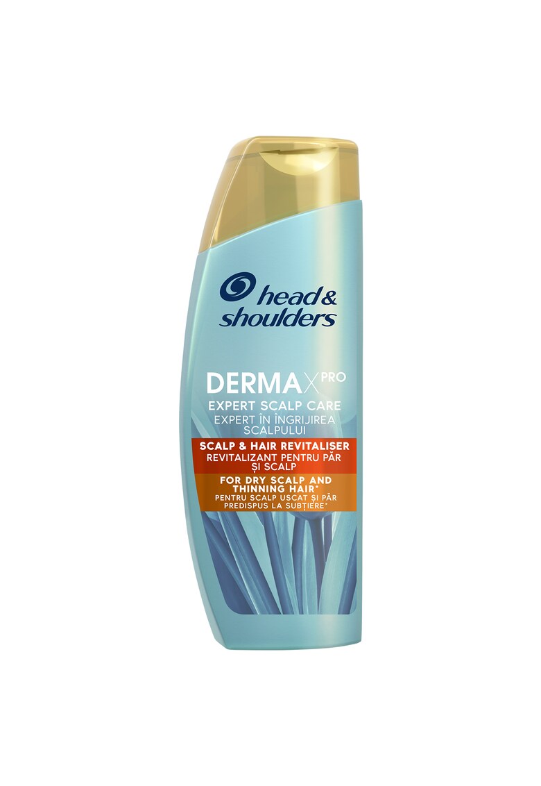 Sampon anti-matreata intaritor head & shoulders derma x pro pentru scalp uscat - 300 ml