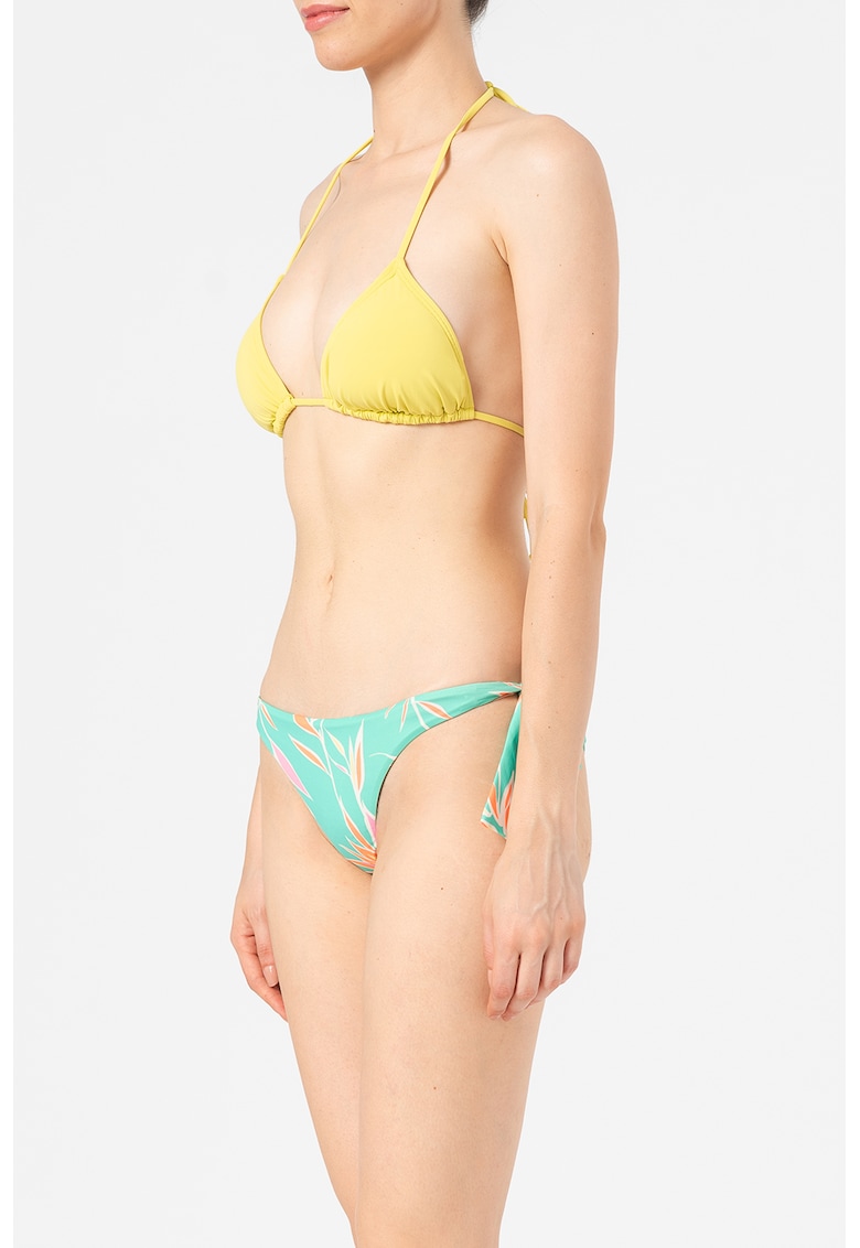 Sutien de baie triunghiuar cu bretea halter