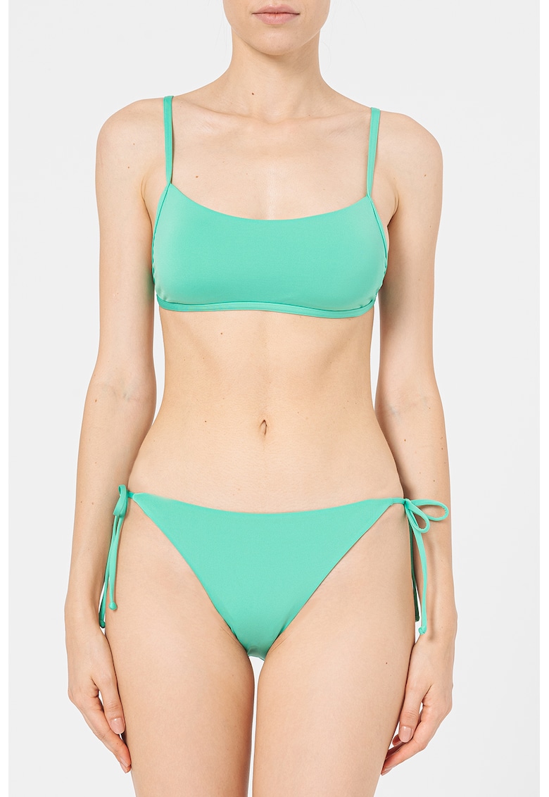 Sutien de baie bandeau cu bretele ajustabile