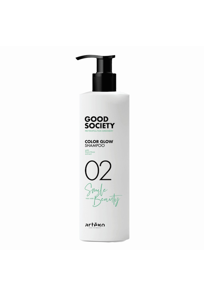 Sampon pentru par vopsit GS02N Color Glow 1000 ml Good Society Metropolitan Greenery