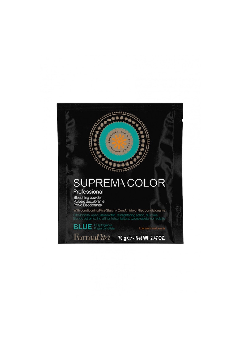 Pudra decoloranta 8 tonuri Suprema Bleaching Powder Blue 70 g