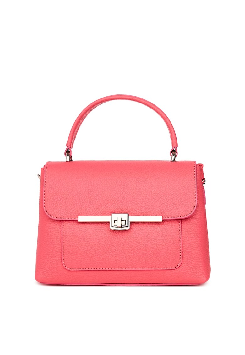 Geanta din piele naturala Sierra - Coral