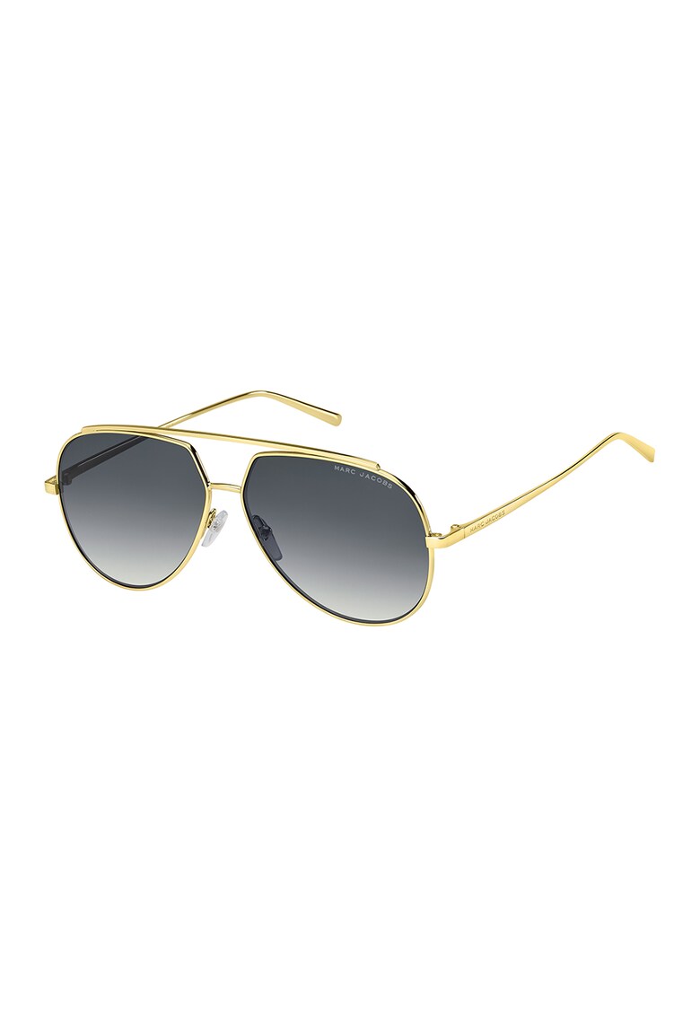 Ochelari de soare aviator cu rama metalica