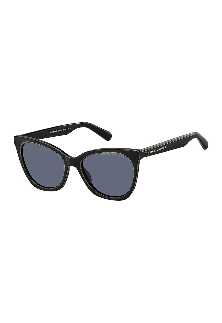 Ochelari de soare cat-eye cu detalii logo