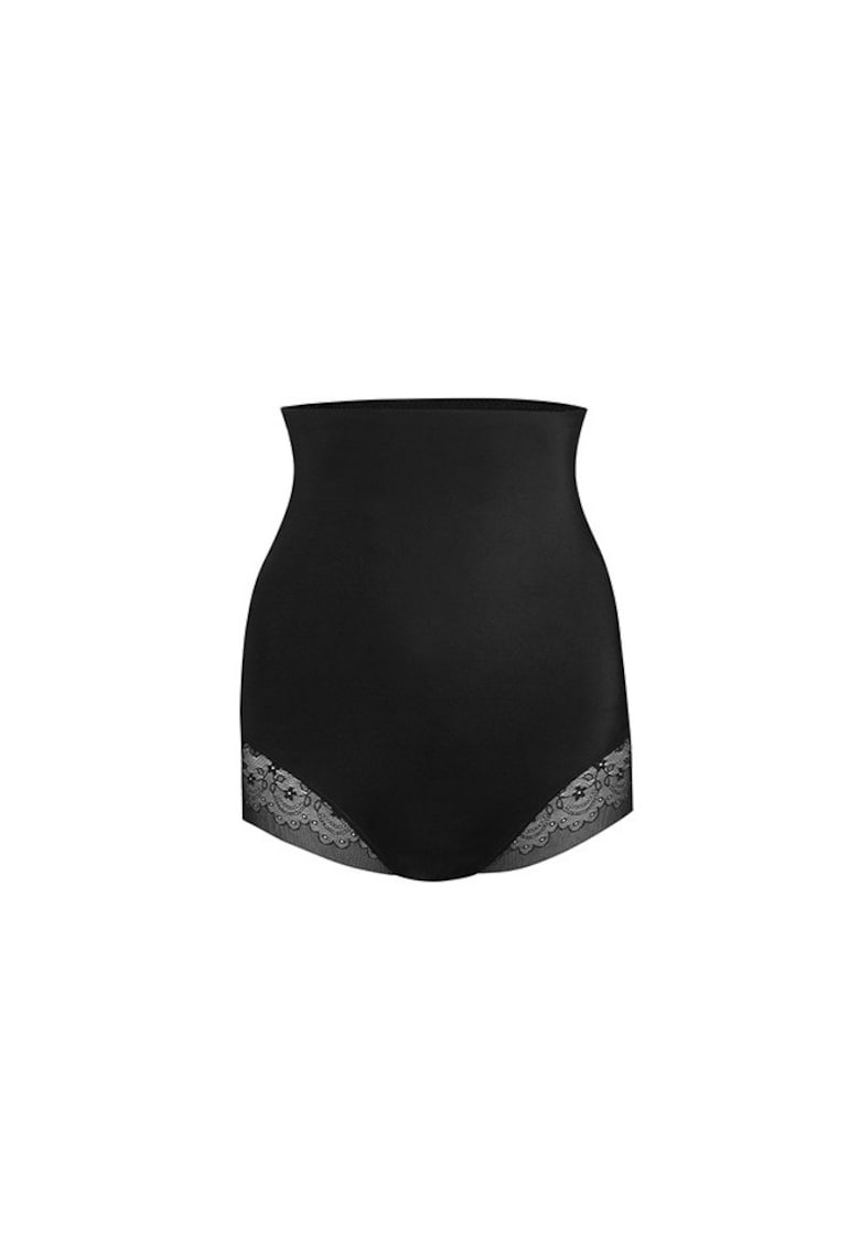 Chiloti tip corset SLIM modelator - Negru
