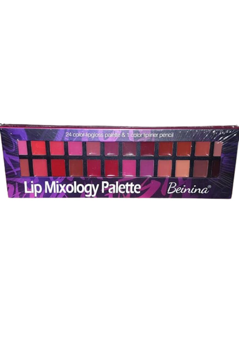 Paleta 24 rujuri de buze - Lip Mixology Palette