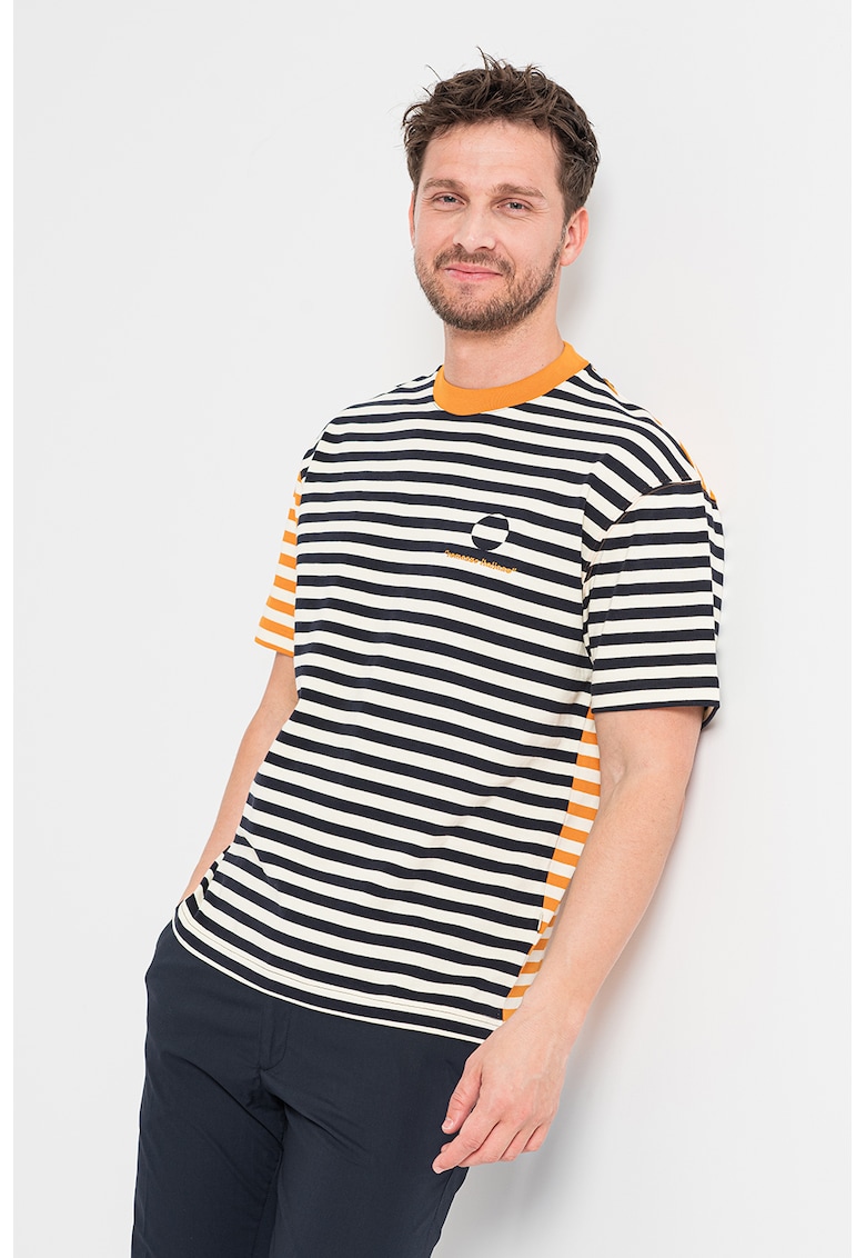 Tricou de bumbac cu dungi