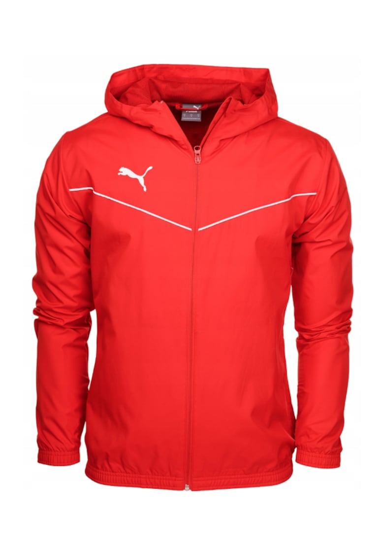 Jacheta rezistenta la vant - TeamRISE - Poliester - Rosu -