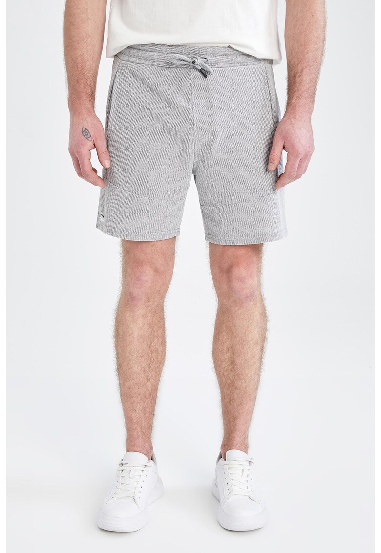 Bermude slim fit cu snur de ajustare