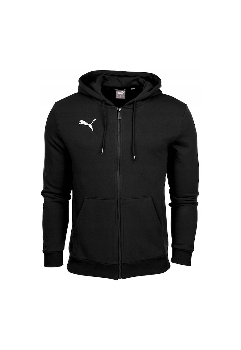 Hanorac sport cu fermoar Bumbac/Poliester - Negru