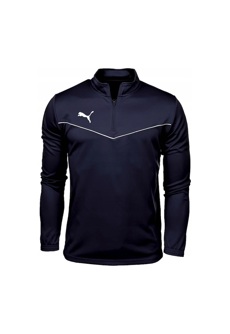 Bluza sport cu fermoar Poliester - 4063697342187 Bleumarin -