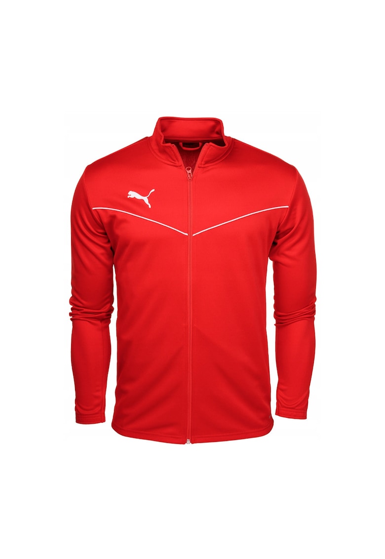 Hanorac sport cu fermoar Poliester - Rosu - Rosu