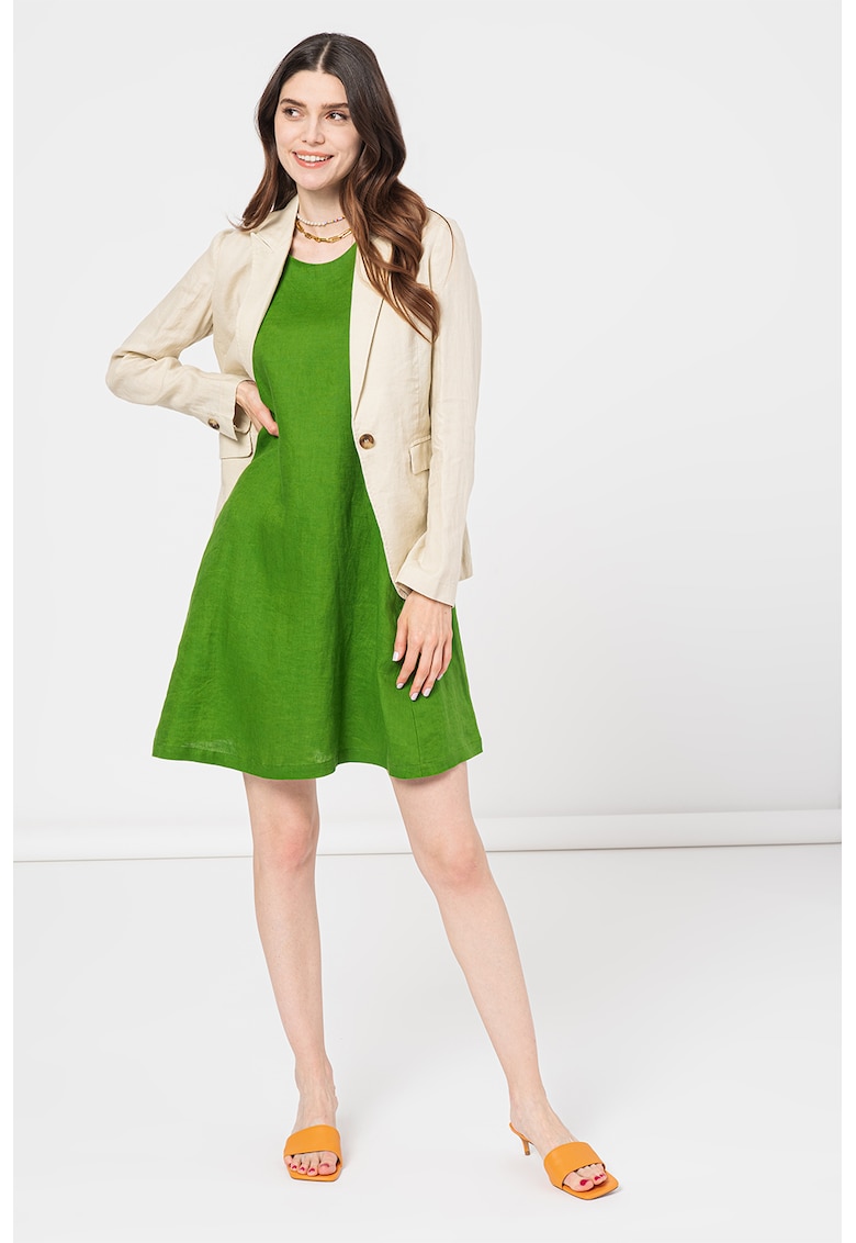 Ленено сако с едно копче United Colors of Benetton