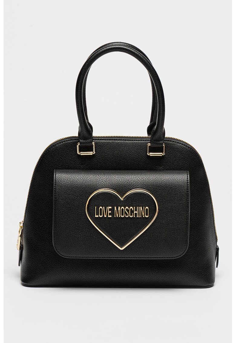 Geanta de piele ecologica cu bareta detasabila