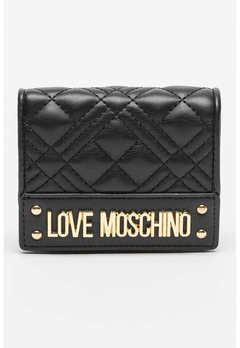 Portofel de piele ecologica cu aspect matlasat