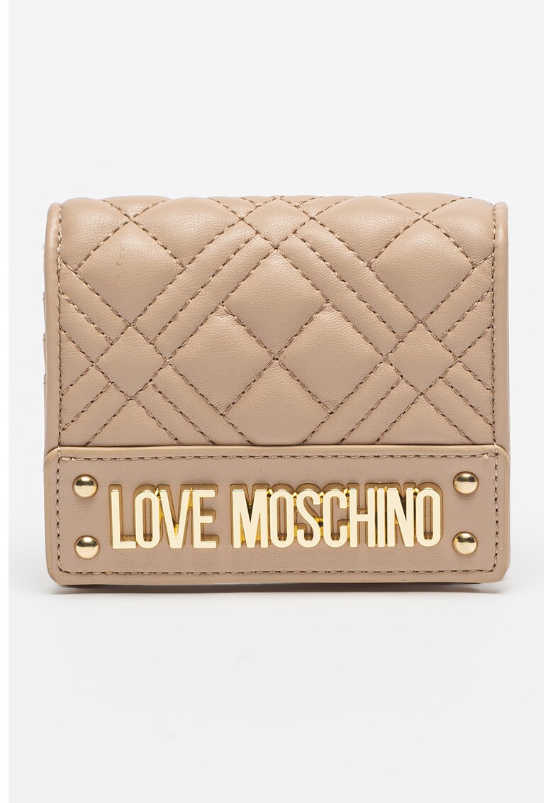 Portofel de piele ecologica cu aspect matlasat