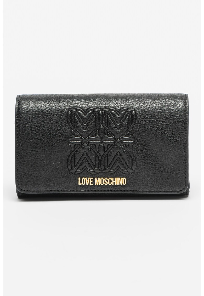 Portofel de piele ecologica cu clapa