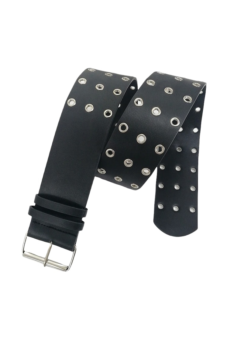 Curea neagra - din piele ecologica - Cynthia C2 - Curea neagra - din piele ecologica - Cynthia C2 -