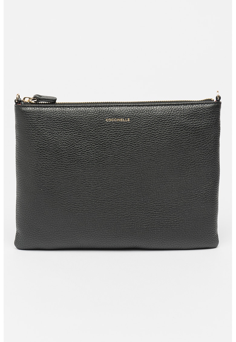 Geanta crossbody convertibila de piele cu aspect granulat Best