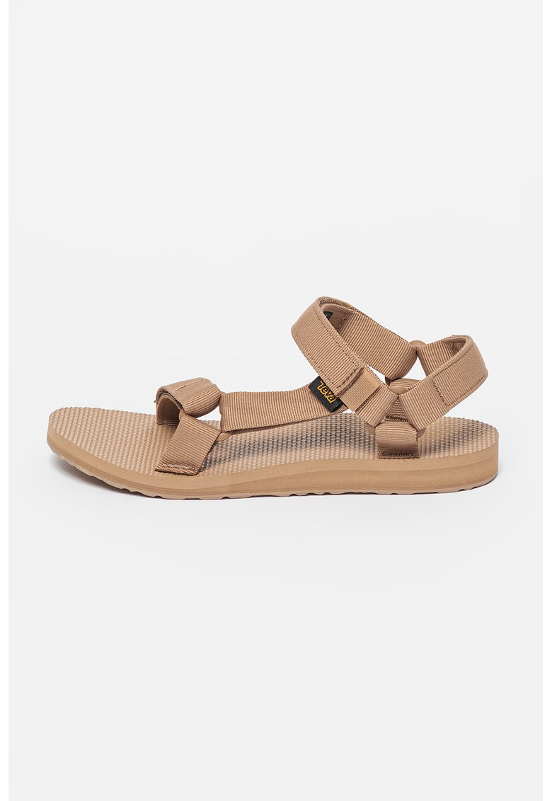 Sandale wedge din material textil cu velcro Original Universal