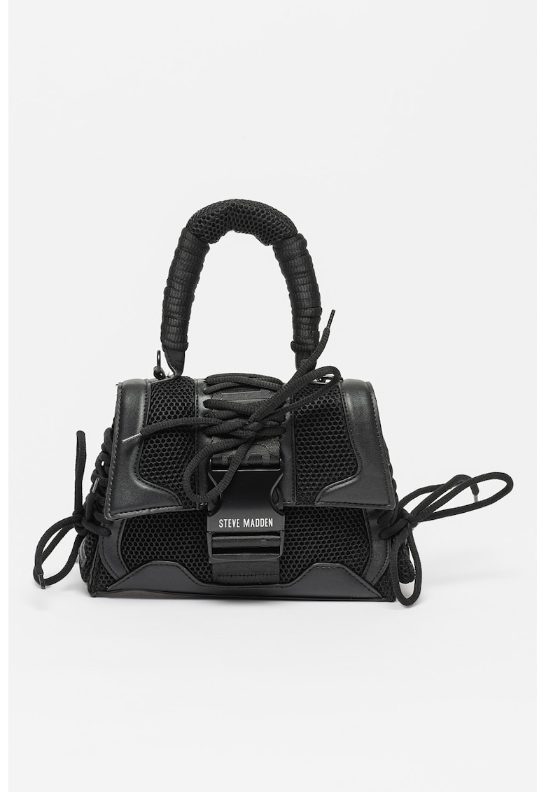 Geanta crossbody cu segmente de plasa Bdiego