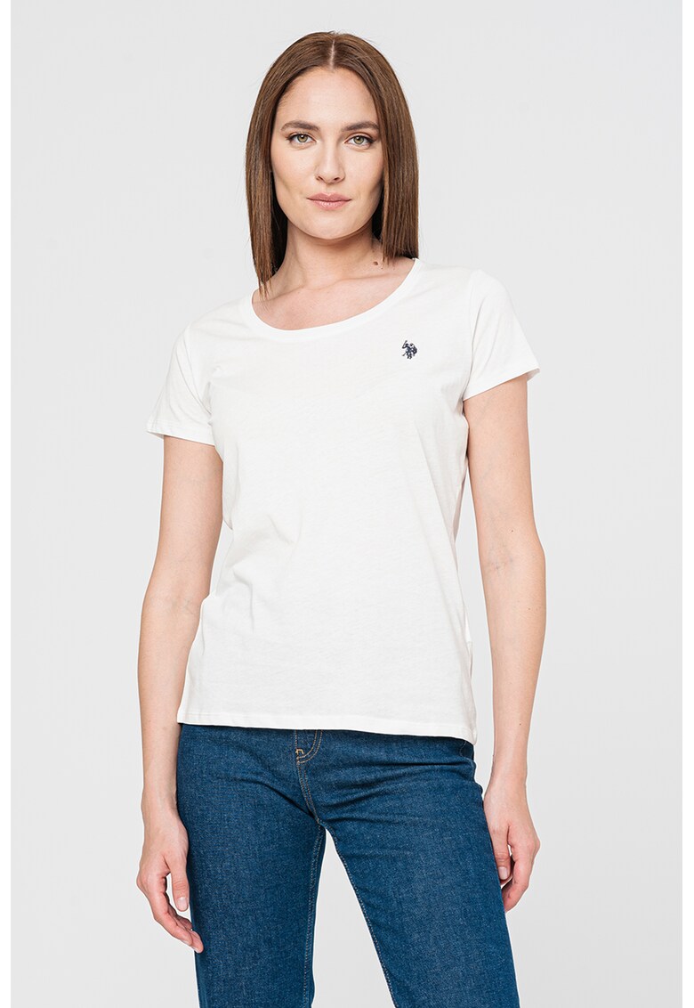 Памучна тениска с лого US Polo Assn