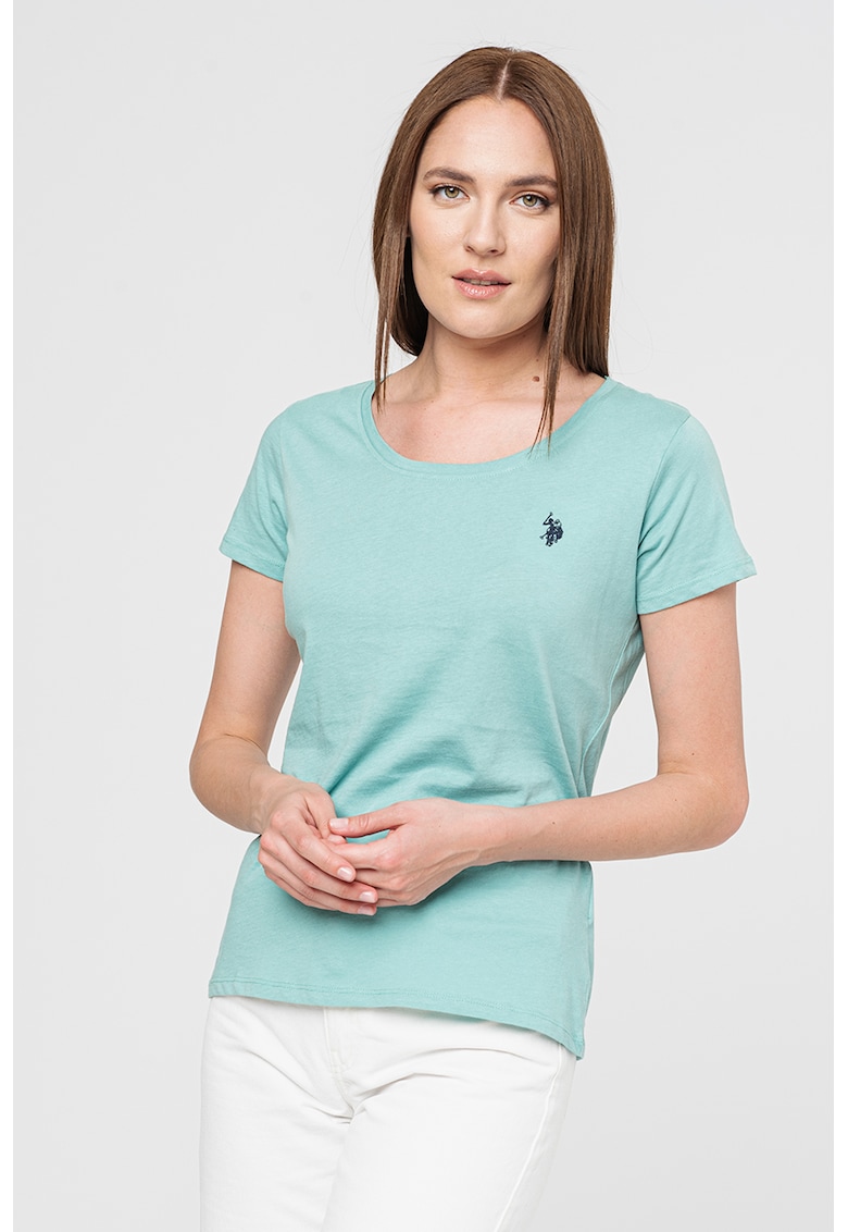 Памучна тениска с лого US Polo Assn