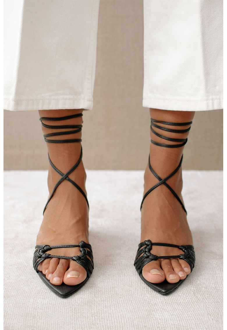 Sandale din piele cu sireturi Mirage ALOHAS imagine reduss.ro 2022