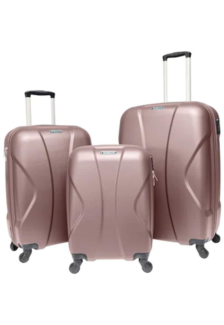 Set 3 trolere Ground BIGGER - ABS - marime S+M+L - culoare bronz