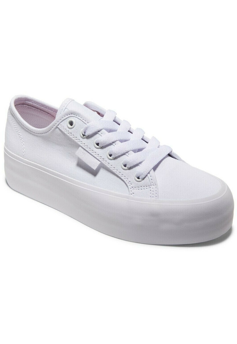 Tenisi Shoes cu platforma Manual Platform - Alb