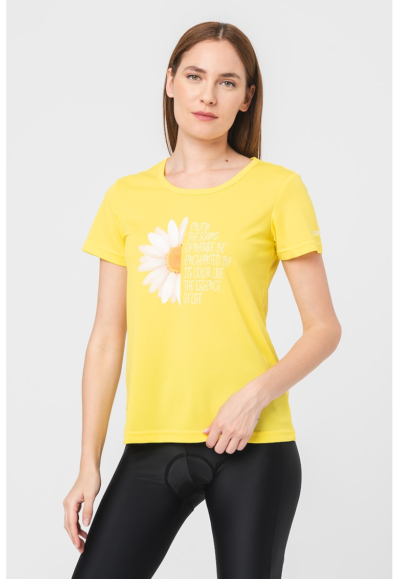 Tricou cu imprimeu pentru drumetii