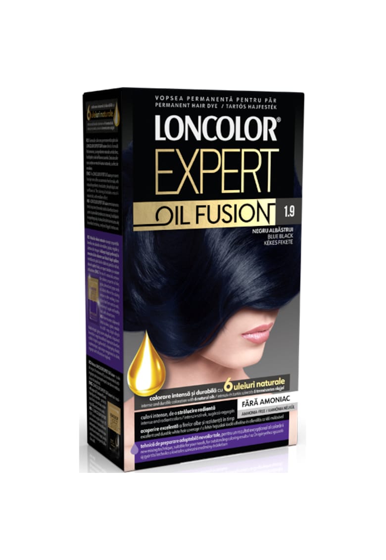Vopsea de par permanenta Expert Oil Fusion - 100 ml - 1.9