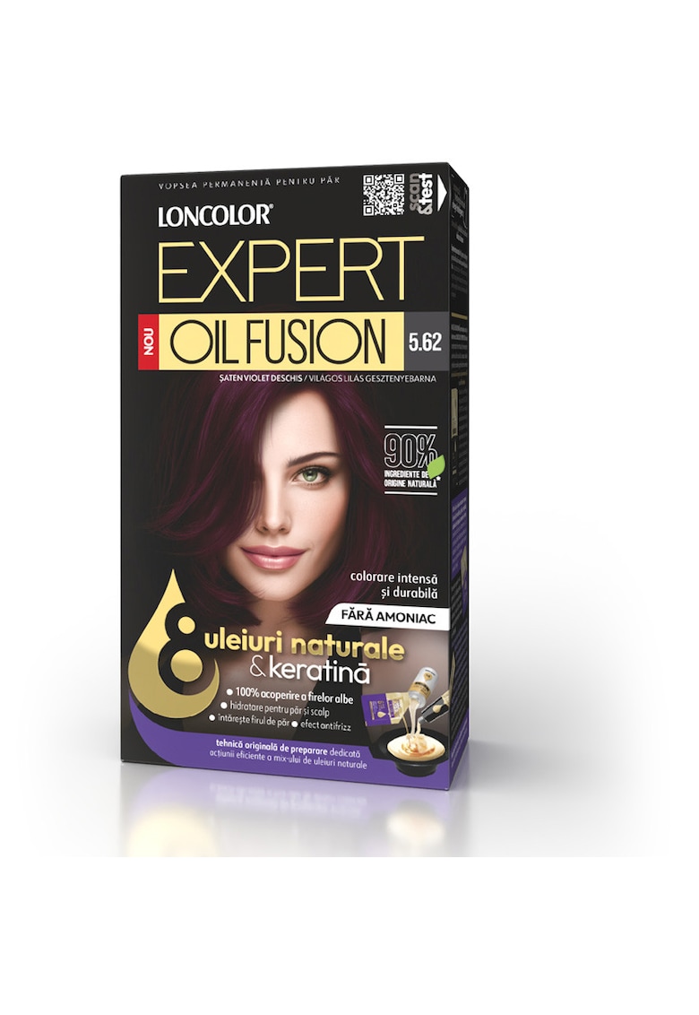 Vopsea de par permanenta Expert Oil Fusion - 100 ml - 5.62