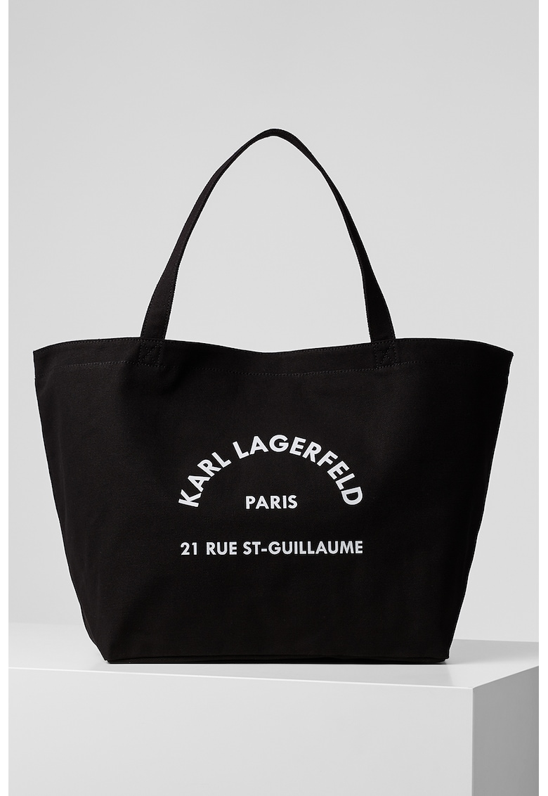 Karl Lagerfeld Шопинг чанта Guillaume с лого за Жени Karl Lagerfeld Шопинг чанта Guillaume с лого за Жени