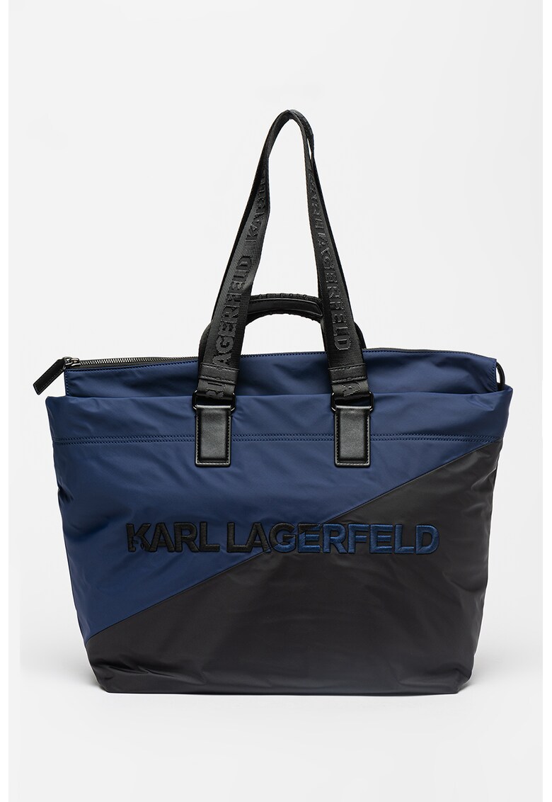 Karl Lagerfeld Шопинг чанта с бродирано лого за Жени Karl Lagerfeld Шопинг чанта с бродирано лого за Жени
