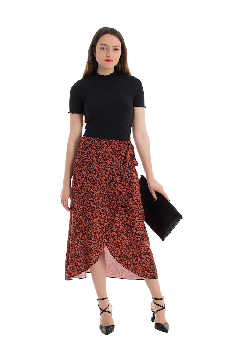 Fusta petrecuta cu imprimeu Velerie Fusta petrecuta cu imprimeu Velerie