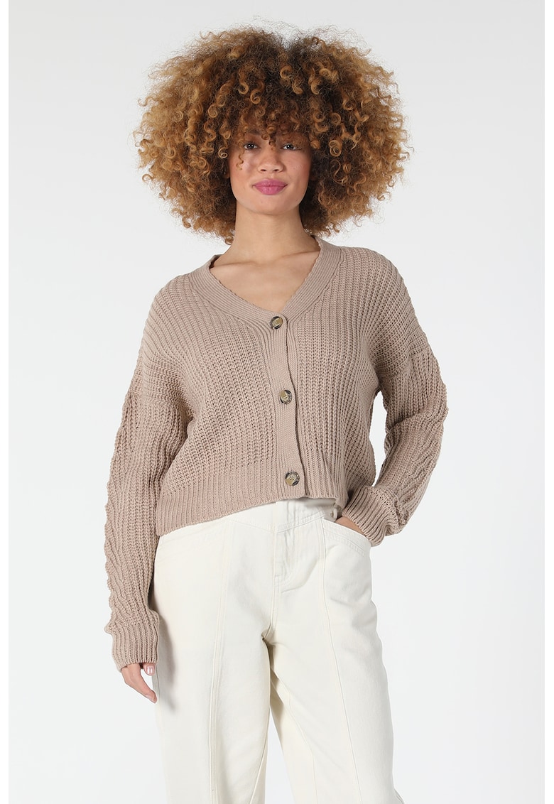 Cardigan lejer cu maneci cazute