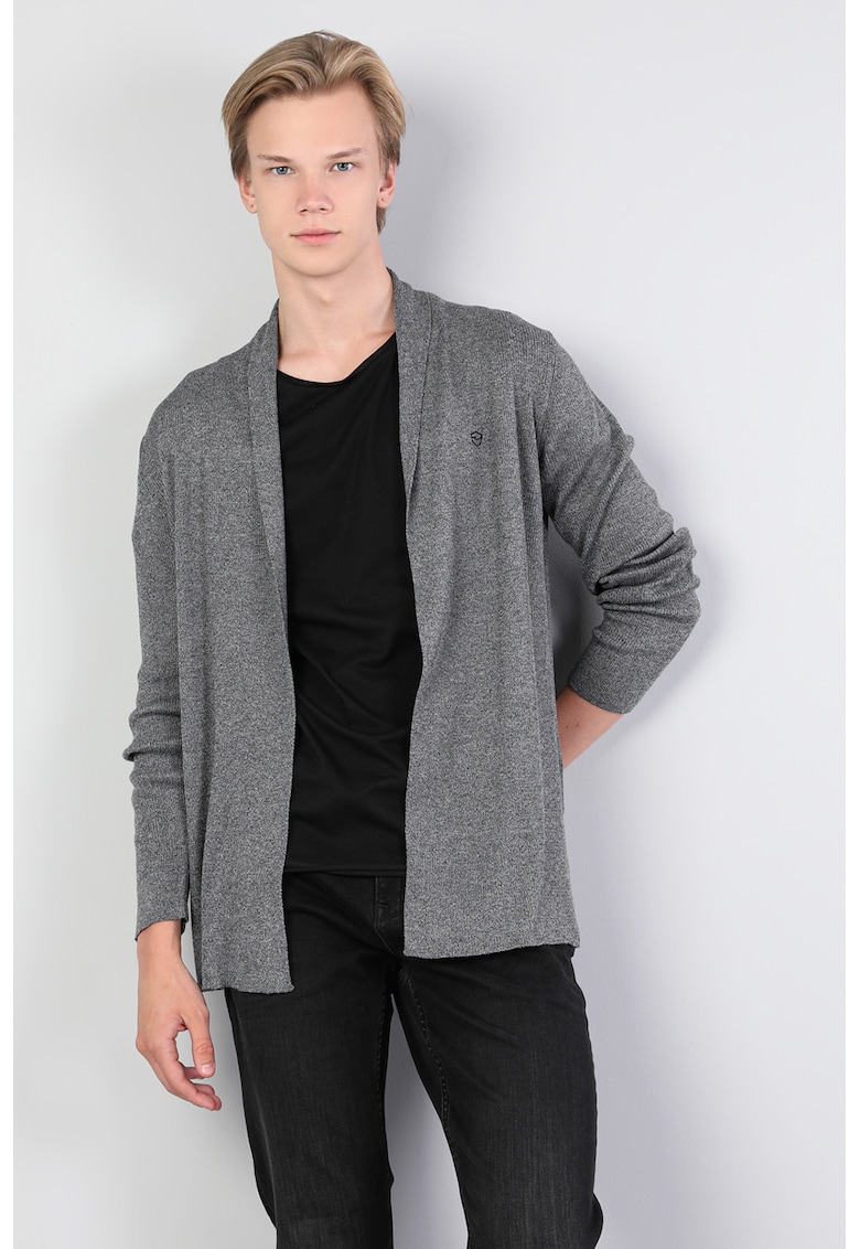 Cardigan slim fit fara inchidere