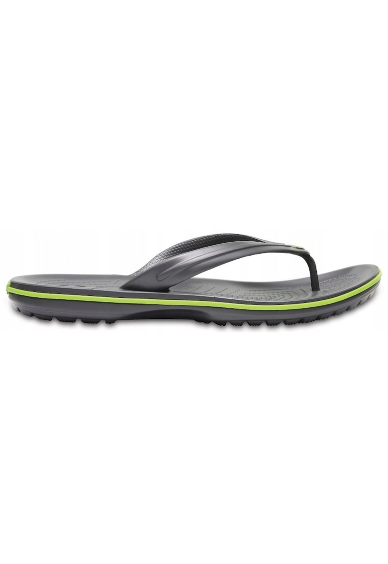 Slapi Crocband - Material sintetic - Gri/Verde