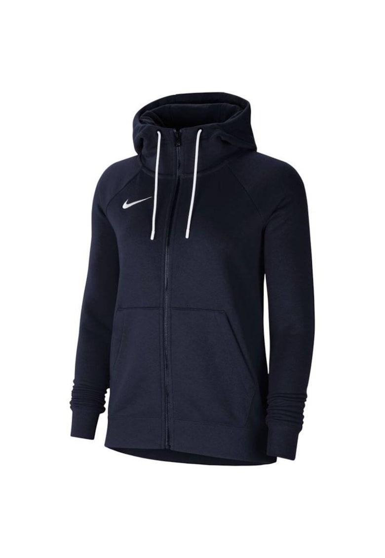 Hanorac femei - Park Fleece - Fermoar - Bumbac/Poliester - Bleumarin