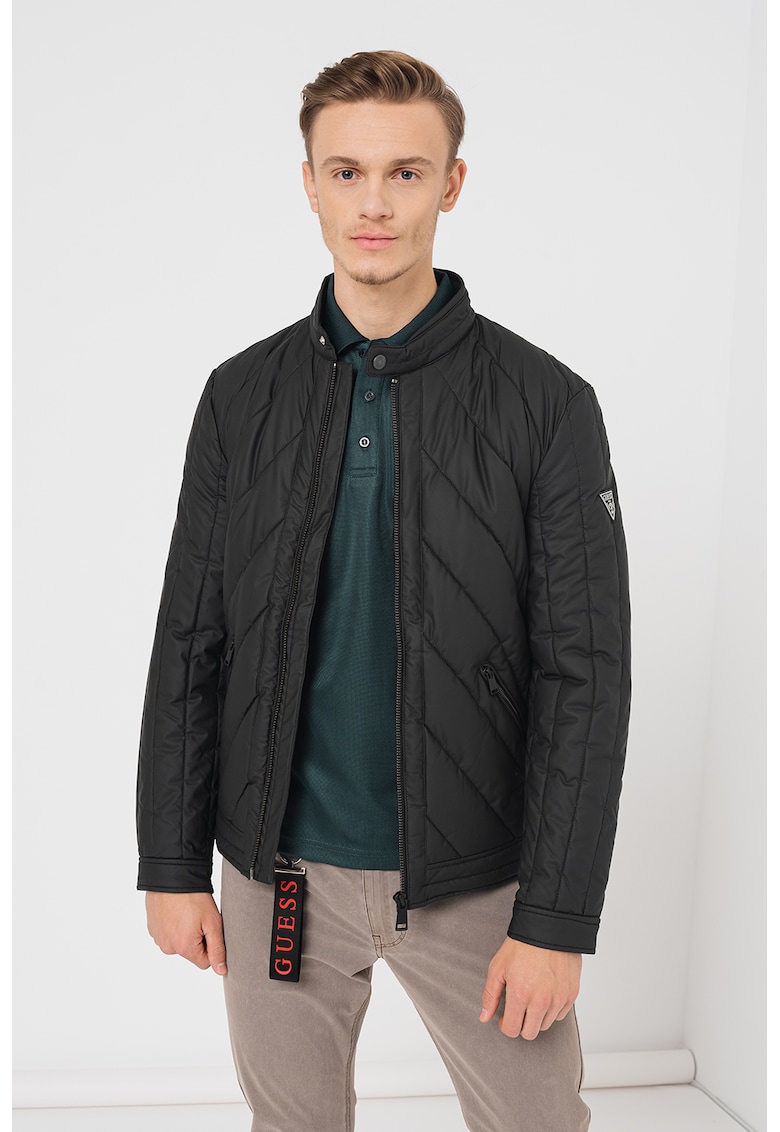 Geaca usoara cu guler scurt